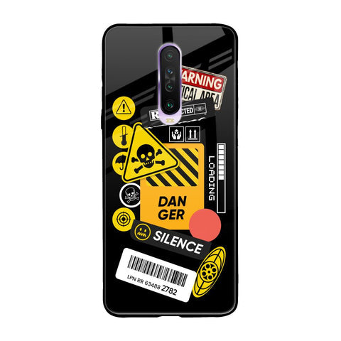 Danger Signs Glossy Case for Poco X2