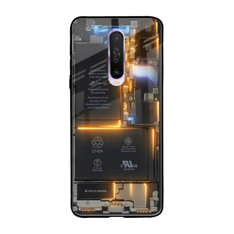 Glow Up Skeleton Glossy Case for Poco X2