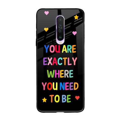 Magical Words Glossy Case for Poco X2