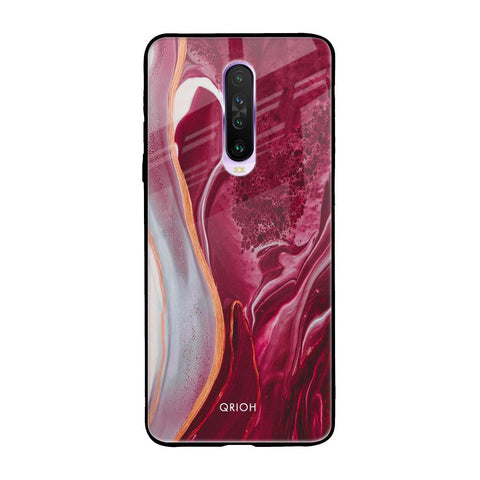 Crimson Ruby Glossy Case for Poco X2