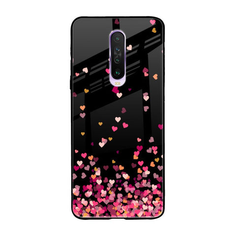 Heart Rain Fall Glossy Case For Poco X2