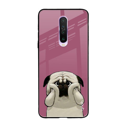 Funny Pug Face Glossy Case For Poco X2