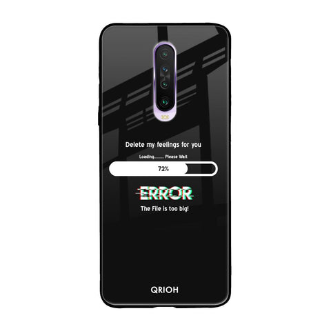 Error Glossy Case for Poco X2