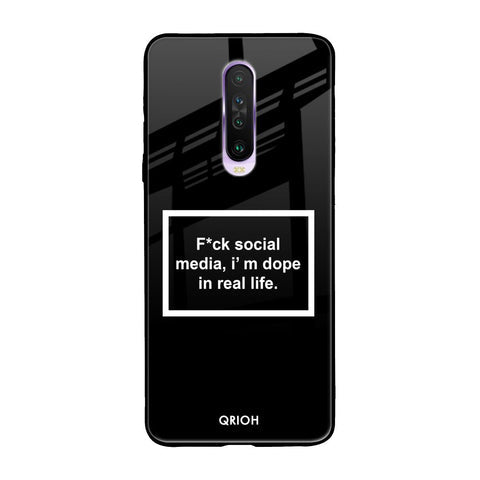 Dope In Life Glossy Case for Poco X2