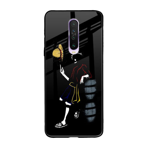 Luffy Line Art Glossy Case for Poco X2