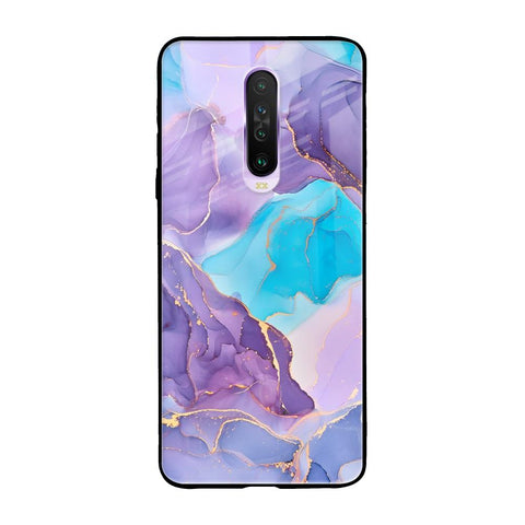 Alcohol ink Marble Glossy Case for Poco X2
