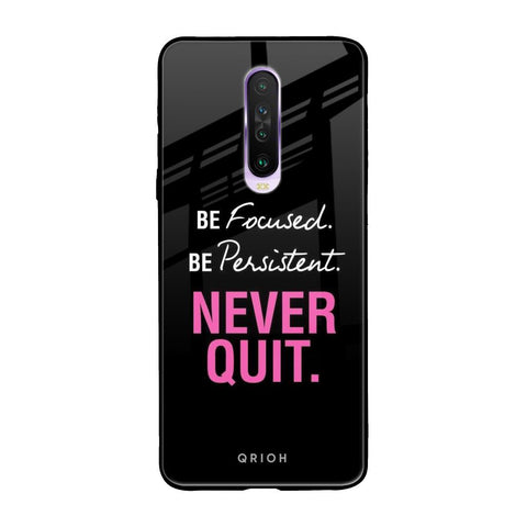 Be Focused Glossy case for Poco X2