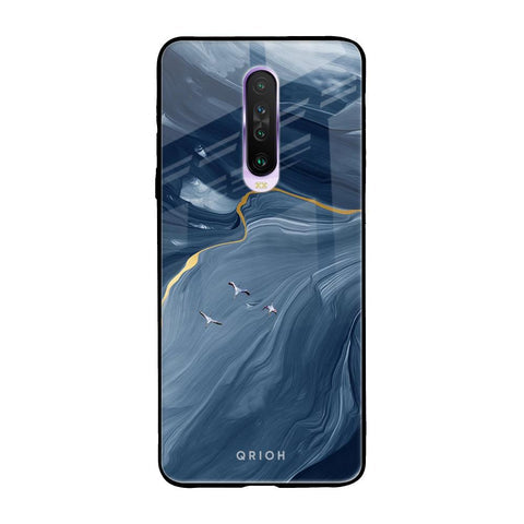 Deep Ocean Marble Glossy Case for Poco X2