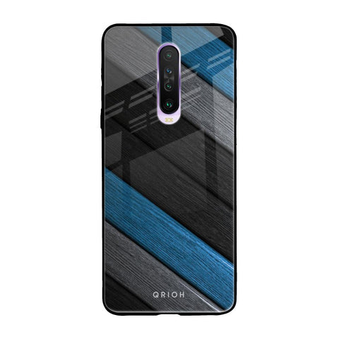 Multicolor Wooden Effect Glossy Case for Poco X2