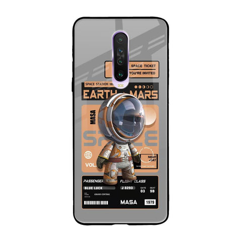 Space Ticket Glossy Case for Poco X2