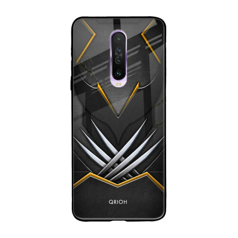 Black Warrior Glossy Case for Poco X2