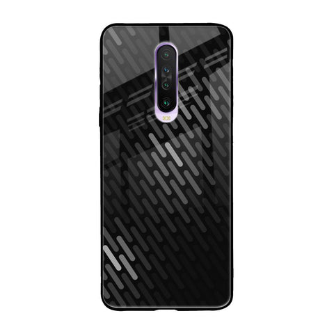 Dark Abstract Pattern Glossy Case For Poco X2