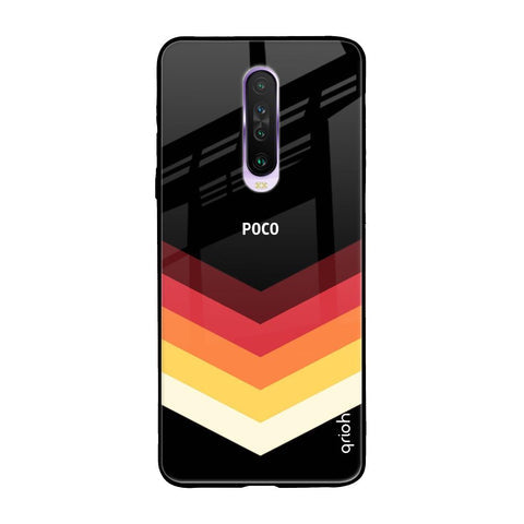 Abstract Arrow Pattern Glossy Case For Poco X2