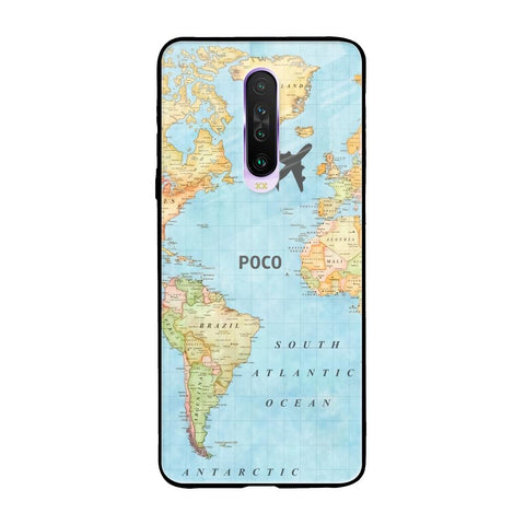 Fly Around The World Glossy Case for Poco X2