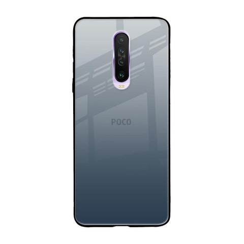 Smokey Grey Color Glossy Case For Poco X2