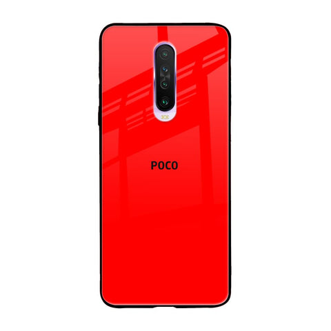 Blood Red Glossy Case for Poco X2