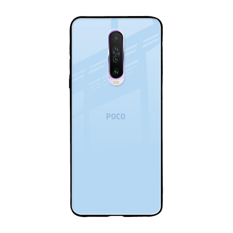 Pastel Sky Blue Glossy Case for Poco X2