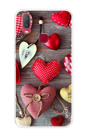 Valentine Hearts Soft Cover for Vivo Y11 2019