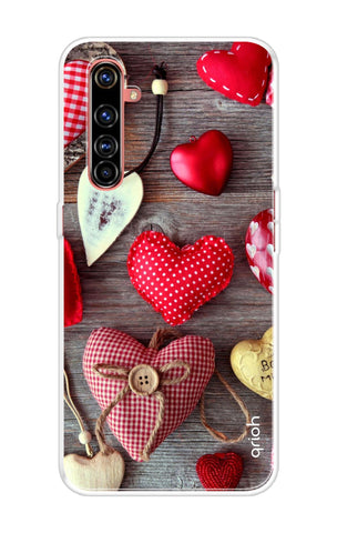 Valentine Hearts Soft Cover for Realme X50 Pro