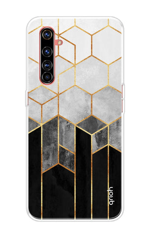 Hexagonal Pattern Soft Cover for Realme X50 Pro