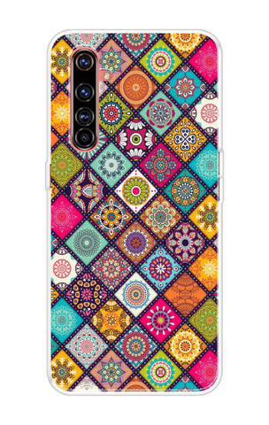 Multicolor Mandala Soft Cover for Realme X50 Pro
