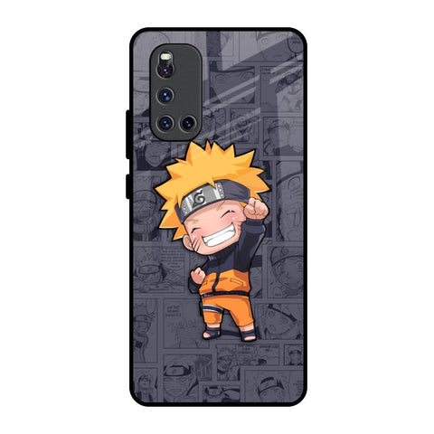 Orange Chubby Glossy Case for Vivo V19