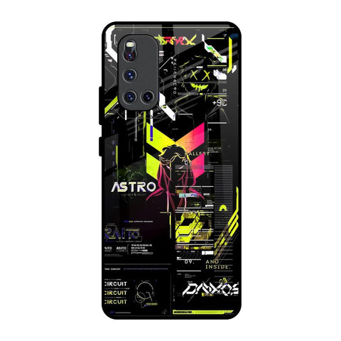 Astro Glitch Glossy Case for Vivo V19