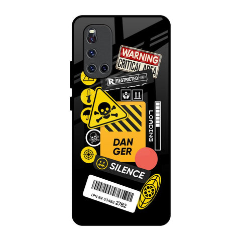 Danger Signs Glossy Case for Vivo V19