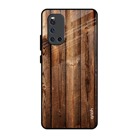 Timber Printed Glossy Case for Vivo V19
