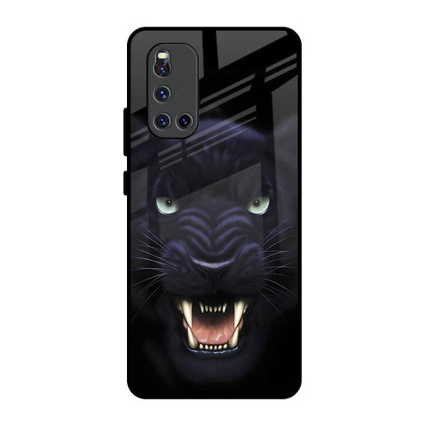 Angry Black Leopard Glossy Case for Vivo V19