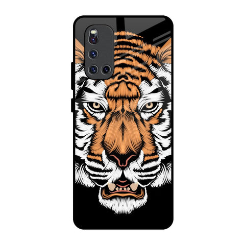 Angry Tiger Glossy Case For Vivo V19