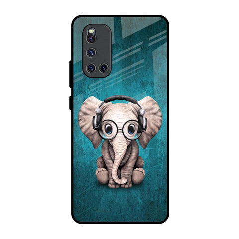 Adorable Baby Elephant Glossy Case For Vivo V19