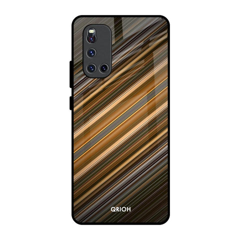 Diagonal Slash Pattern Glossy Case for Vivo V19