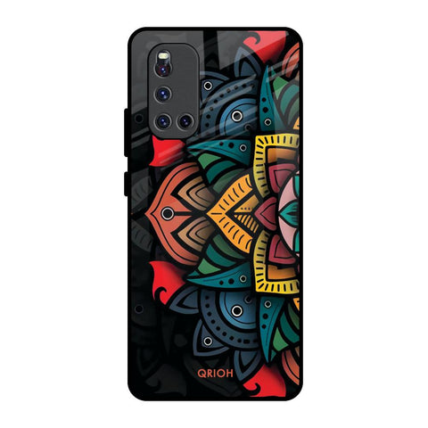 Retro Gorgeous Flower Glossy Case for Vivo V19