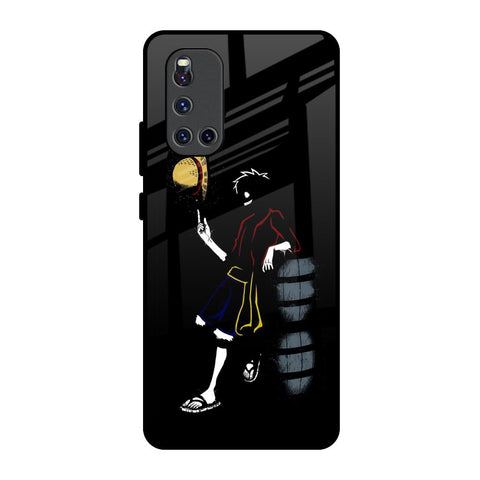 Luffy Line Art Glossy Case for Vivo V19