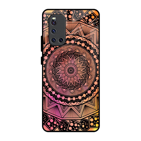 Floral Mandala Glossy Case for Vivo V19