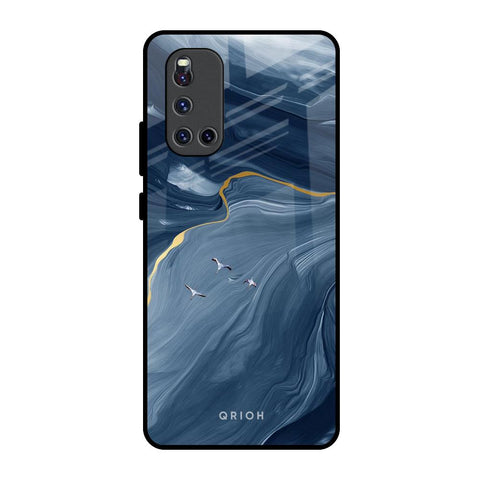 Deep Ocean Marble Glossy Case for Vivo V19