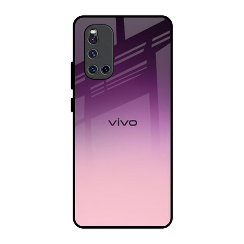 Purple Gradient Glossy case for Vivo V19