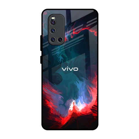 Brush Art Glossy Case For Vivo V19