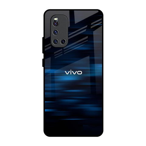 Blue Rough Abstract Glossy Case for Vivo V19