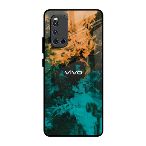 Watercolor Wave Glossy Case for Vivo V19