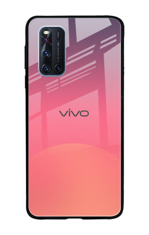 Sunset Orange Glossy Case for Vivo V19