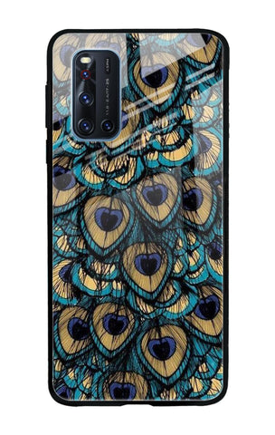 Peacock Feathers Glossy case for Vivo V19