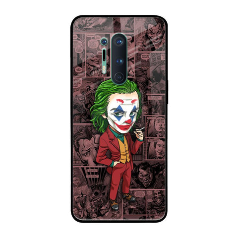 Joker Cartoon Glossy Case for OnePlus 8 Pro
