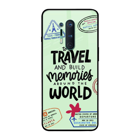 Travel Stamps Glossy Case for OnePlus 8 Pro