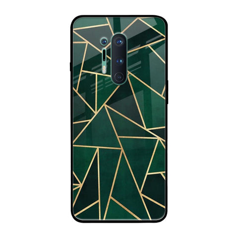 Abstract Green Glossy Case For OnePlus 8 Pro