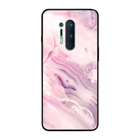 Diamond Pink Gradient Glossy Case For OnePlus 8 Pro