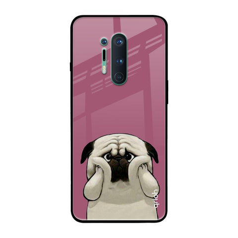 Funny Pug Face Glossy Case For OnePlus 8 Pro
