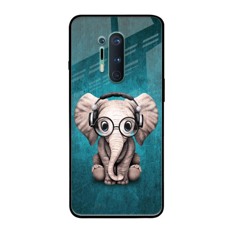 Adorable Baby Elephant Glossy Case For OnePlus 8 Pro