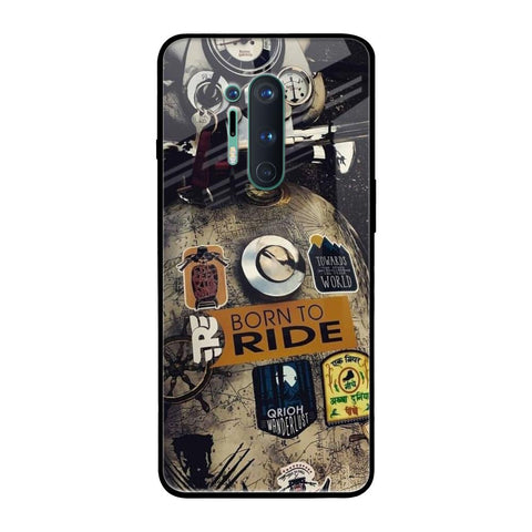 Ride Mode On Glossy Case for OnePlus 8 Pro